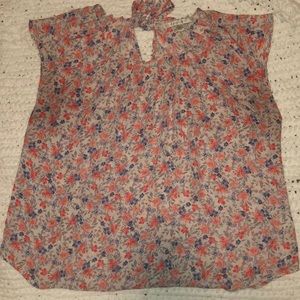 Lauren Conrad floral shirt